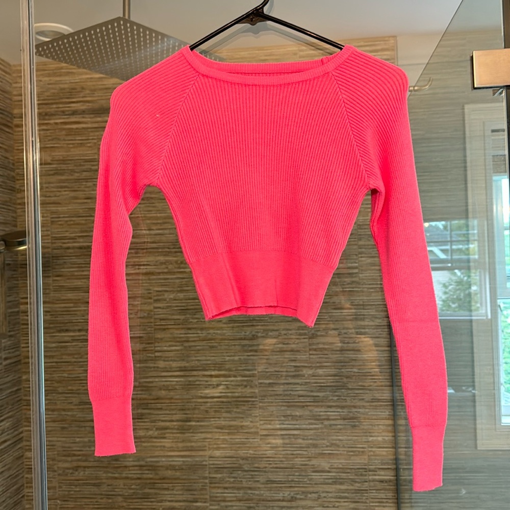 Shein crop sweater